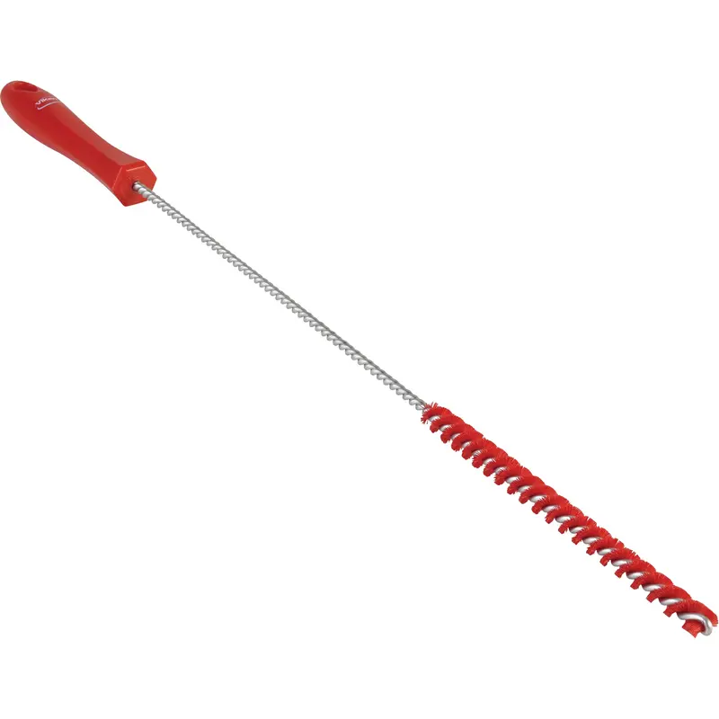 0.375" Valve Brush, Stiff Bristles, 20" Long, Red 1