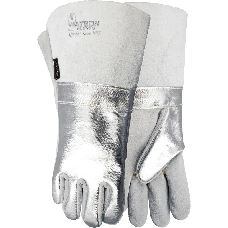 1034A Welding Gloves, Split Cowhide, Size 10 1
