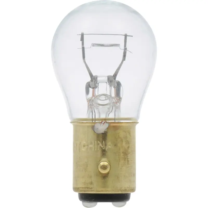 1157 Basic Mini Automotive Bulb, Incandescent, 26.9 A/8.3 W, Off White 1