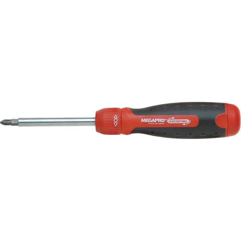 13-In-1 Ratcheting Driver, Cushion Grip Handle 1