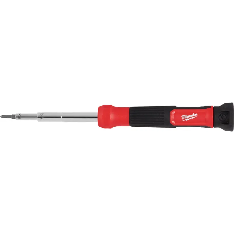 14-In-1 Precision Multi-Bit Screwdriver, 7-37/100" L, Cushion Grip Handle 1