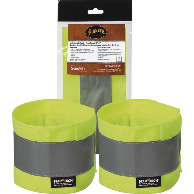 143A High-Visibility Adjustable Ankle Bands 1