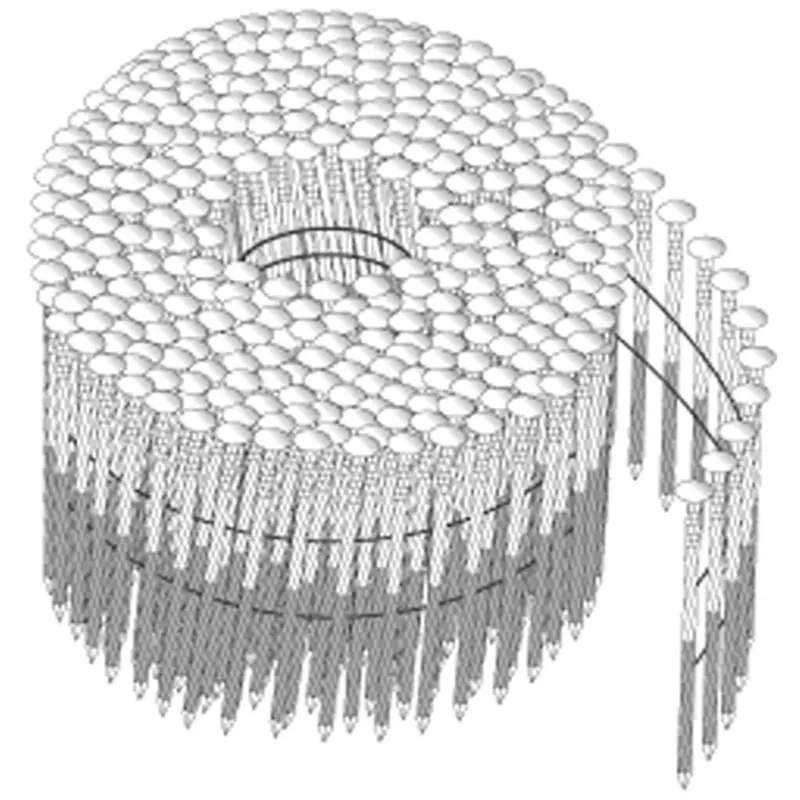 15° Coil Nails - Wire Collated 1