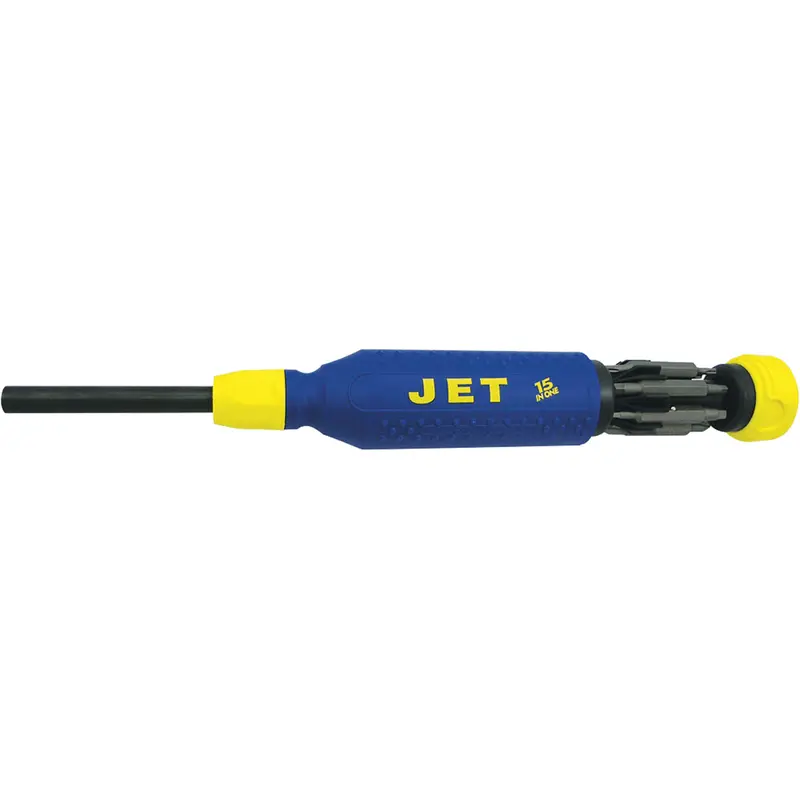 15-In-1 Multi-Bit Screwdriver, Textured Handle 1