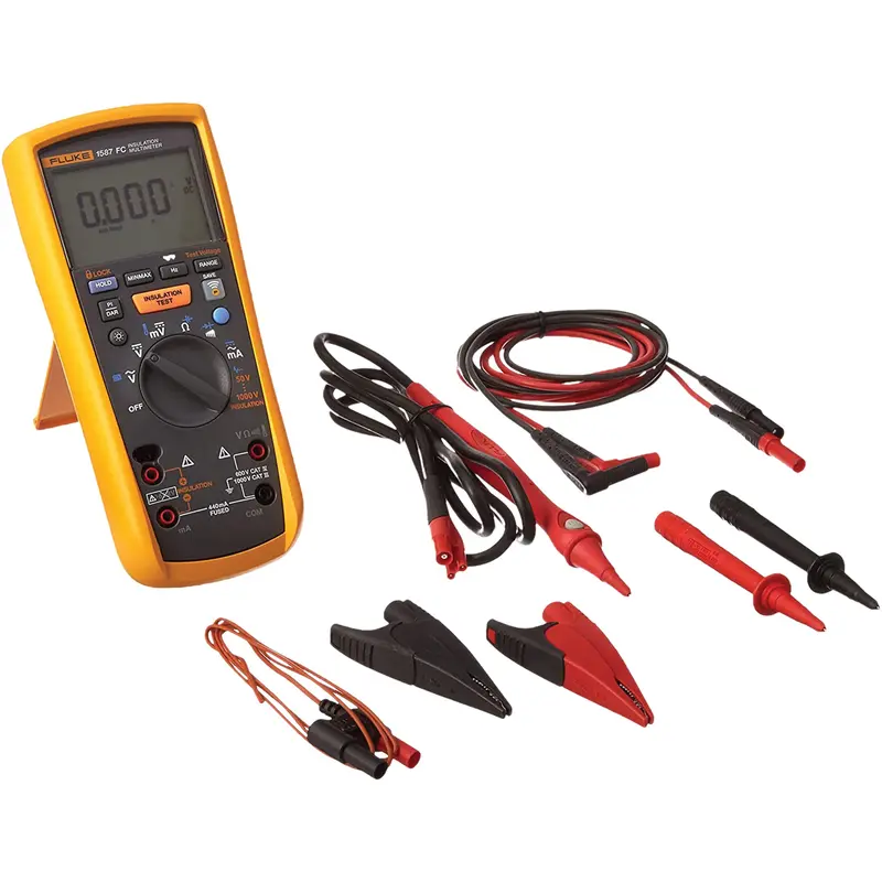 1587 Fc Insulation Multimeter, 1000 V Ac, 1000 V Dc, 400 Ma Ac, 400 Ma Dc 1