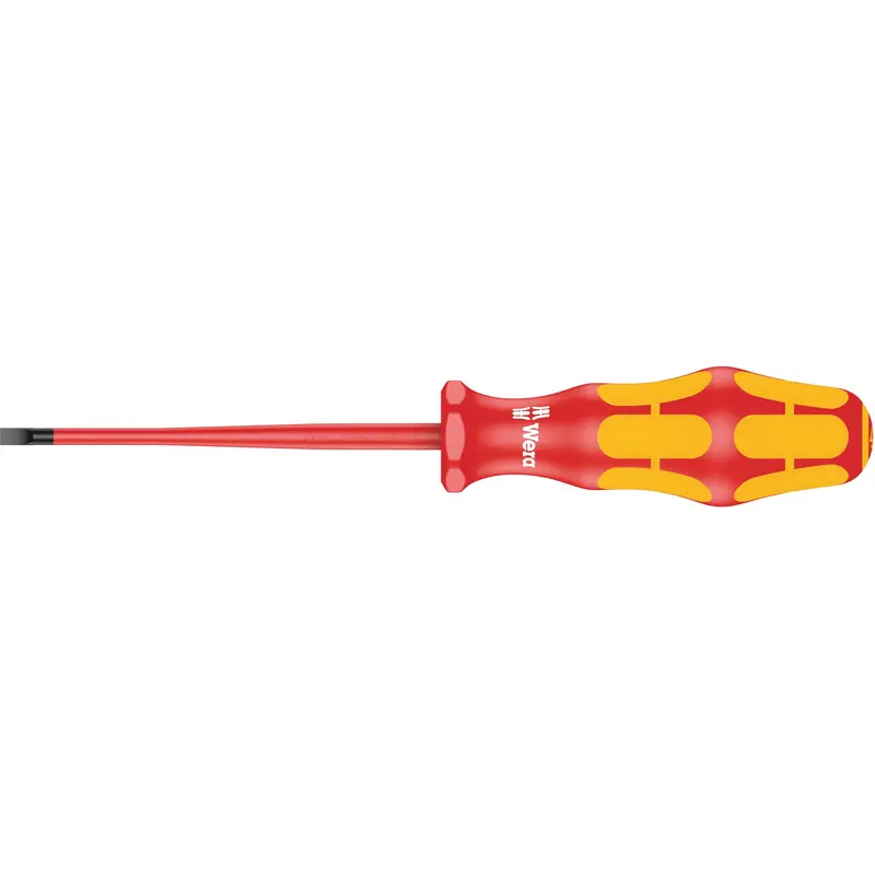 160 Is Vde Insulated Slotted Screwdriver Slim Blade 1