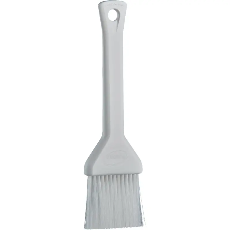 2" Pastry Brush, Soft Bristles, 7-3/4" Long, White 1