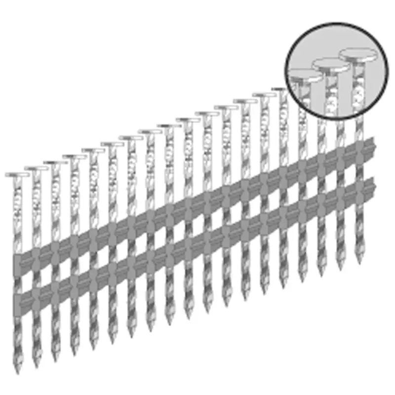 21° Strip Nails - Plastic Collated 1