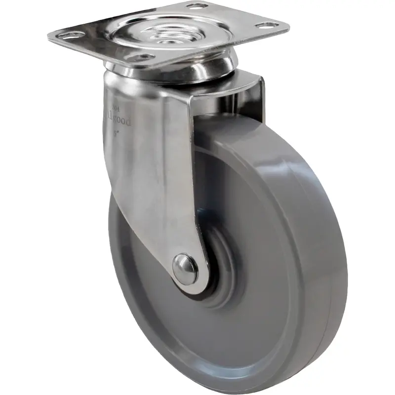 2309 Caster, Swivel, 5" (127 Mm), Envirothane™ Grey, 350 Lbs. (158.8 Kg.) 1