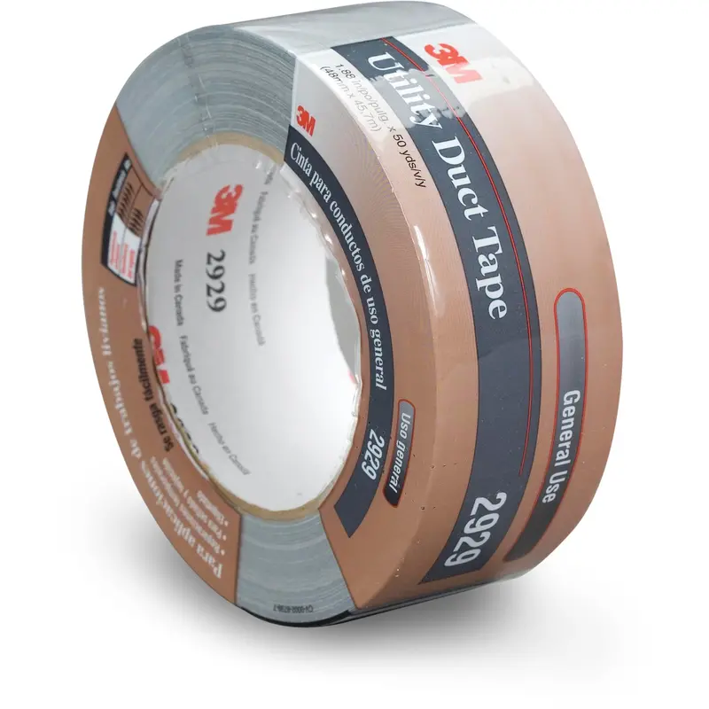 2929 Multi-Purpose Duct Tape, 6 Mils, Silver, 48 Mm (2") X 45.7 M (150') 1