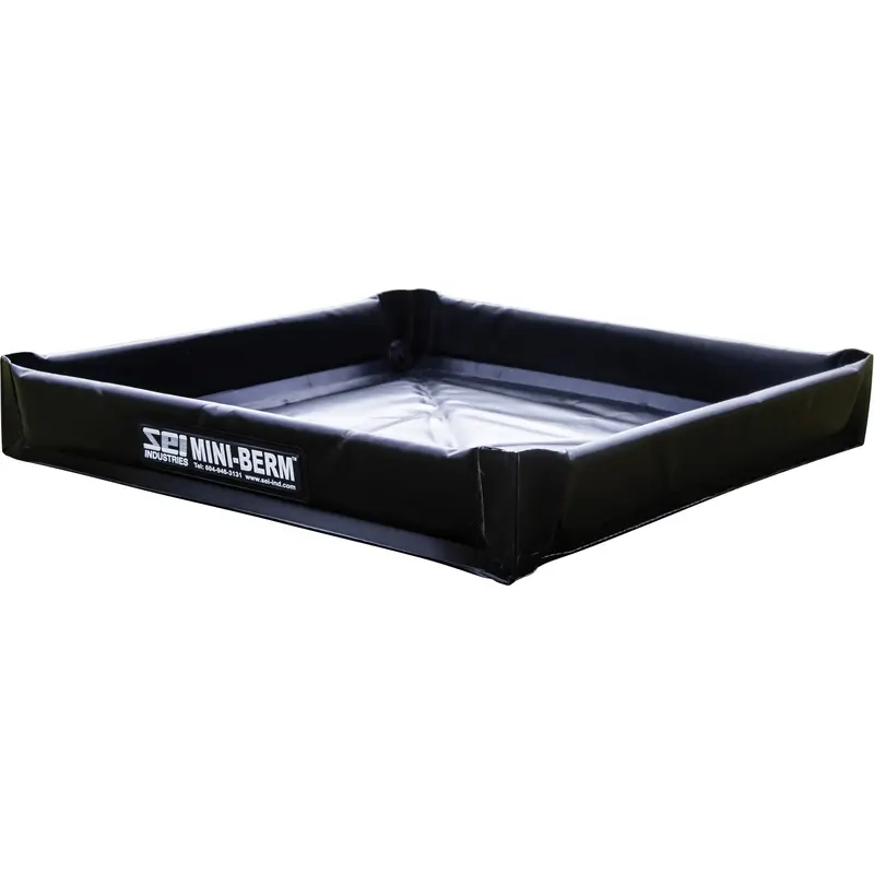 30Oz Chem-Shield Mini Berm, 9 Us Gal. Capacity, 2' W X 2' L X 4" H 1