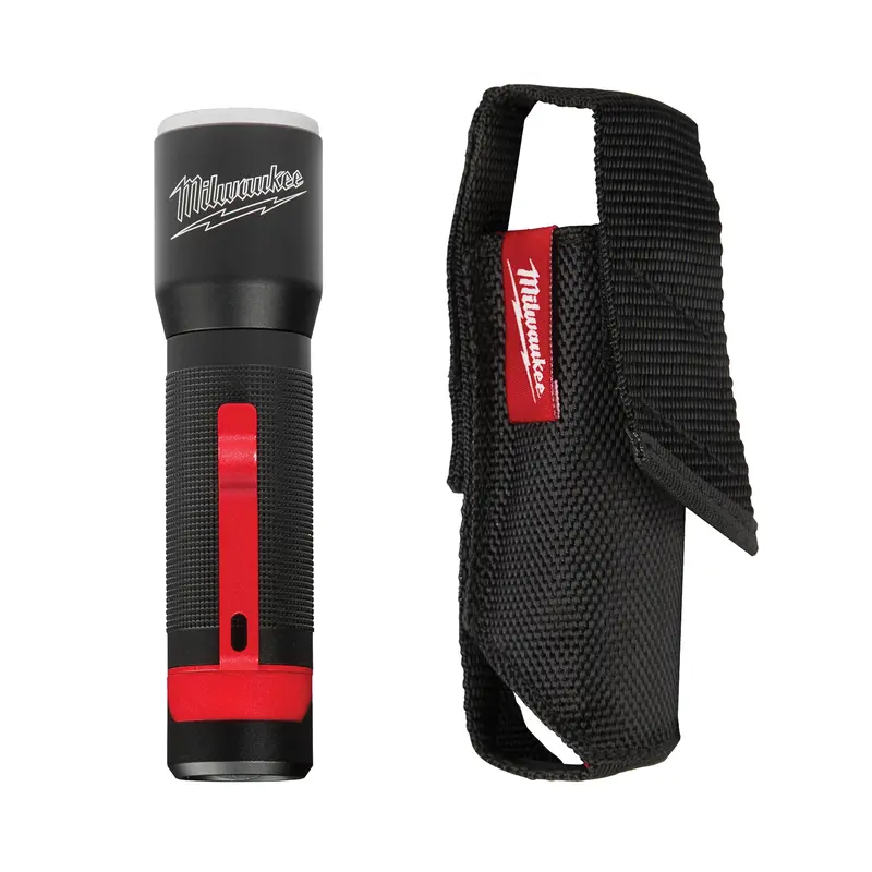 325L Focusing Flashlight With Holster, Led, 325 Lumens, Aaa Batteries 1