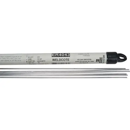 36" Cut Length Tig Rods, 1/16", Aluminum 1