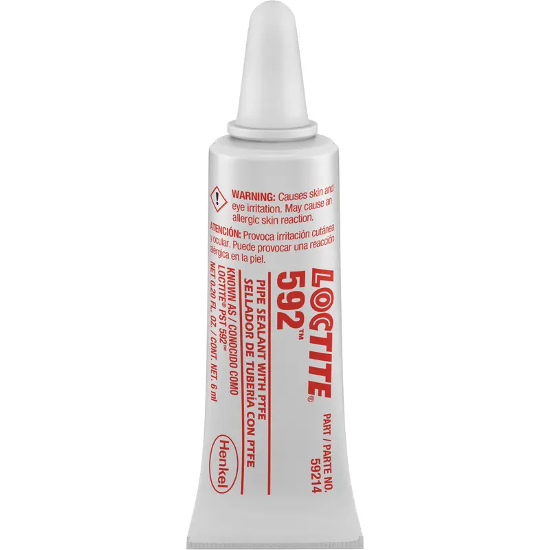 592™ Pst® Slow Cure Thread Sealant, Tube, 6 Ml, -54° C - 204° C/-65° F - 400° F 1