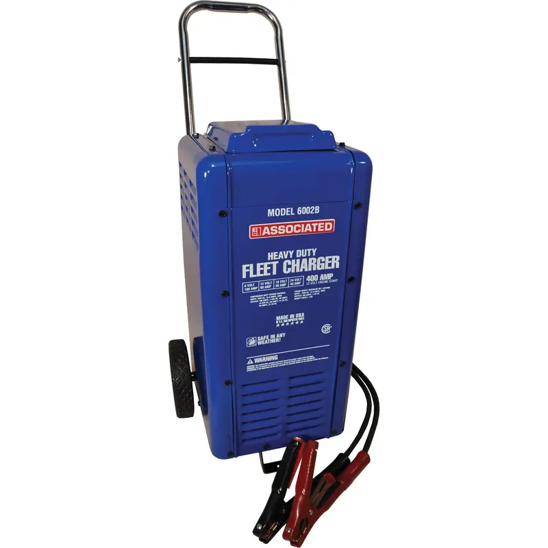 6/12/18/24 Volt Heavy-Duty Wheeled Fleet Charger 1
