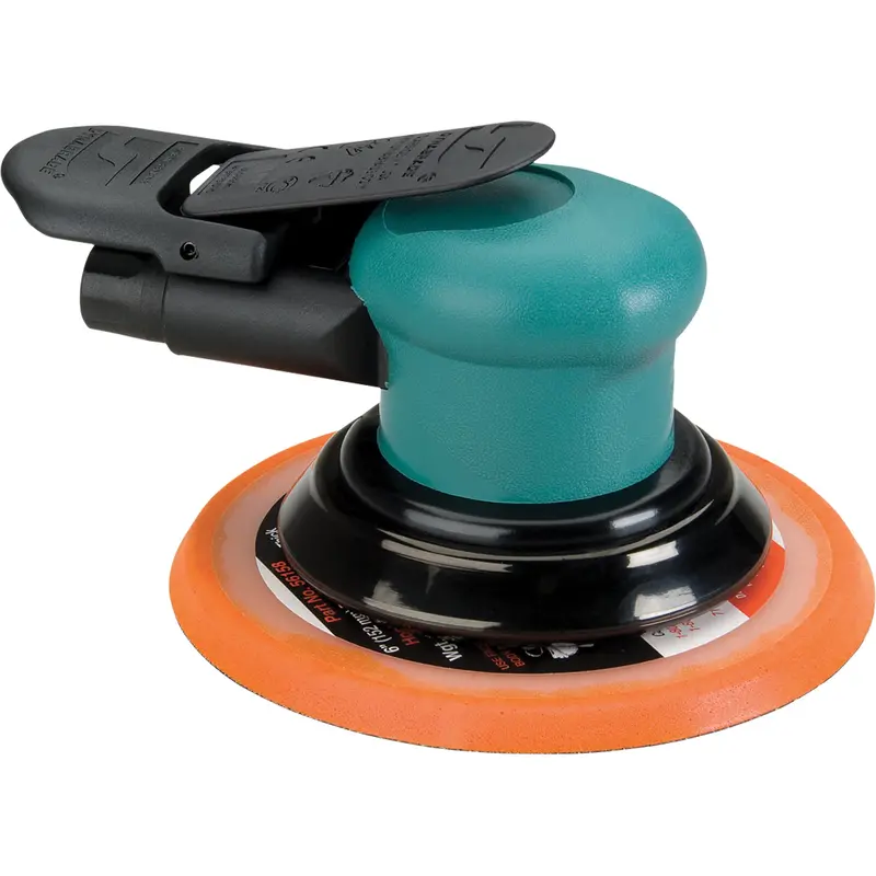 6" Non-Vacuum Dynorbital-Spirit™Random Orbital Sanders, 6" Dia., 1/4" Npt Inlet, 12000 Rpm 1
