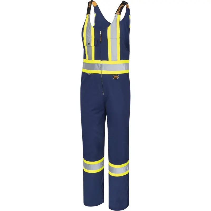 6615 Safety Overalls, Poly-Cotton, 50, Navy Blue 1