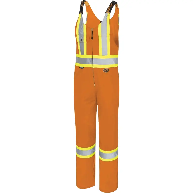 6617T Overalls, Poly-Cotton, 42, High Visibility Orange 1