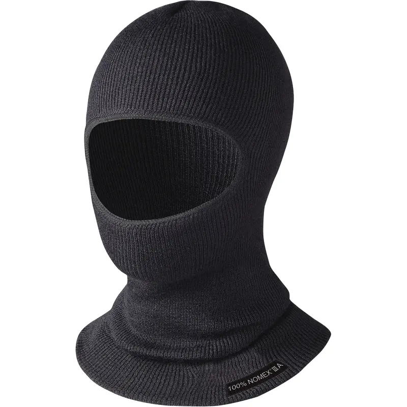 666 Iiia 1-Hole Balaclava, Nomex®, Black 1