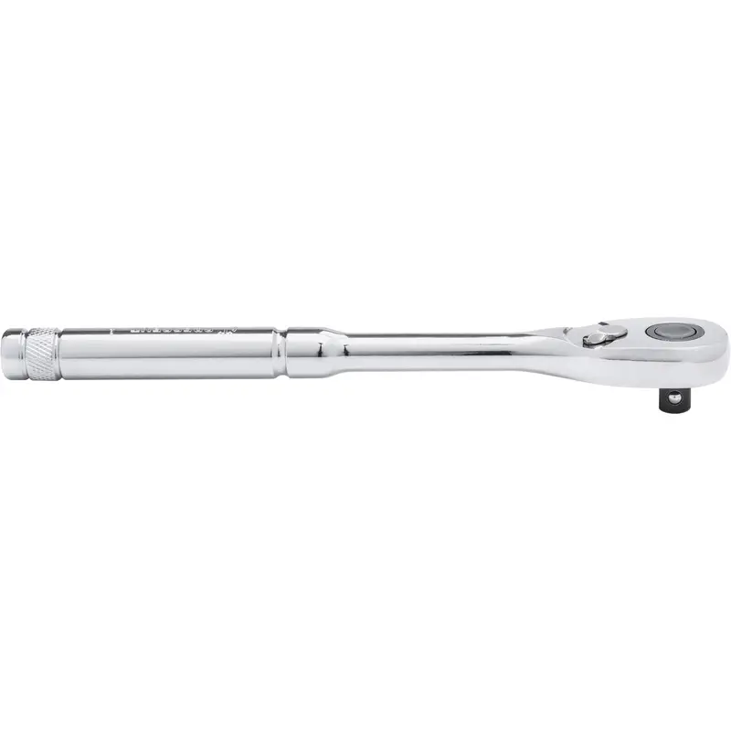 72-Tooth Quick Release Teardrop Ratchet, 3/8" Drive, Ergonomic Handle 1