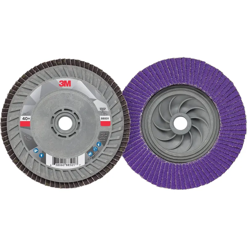 769F Quick Change Flap Disc, 5" X 5/8"-11, Type 29, 40+ Grit, Ceramic 1