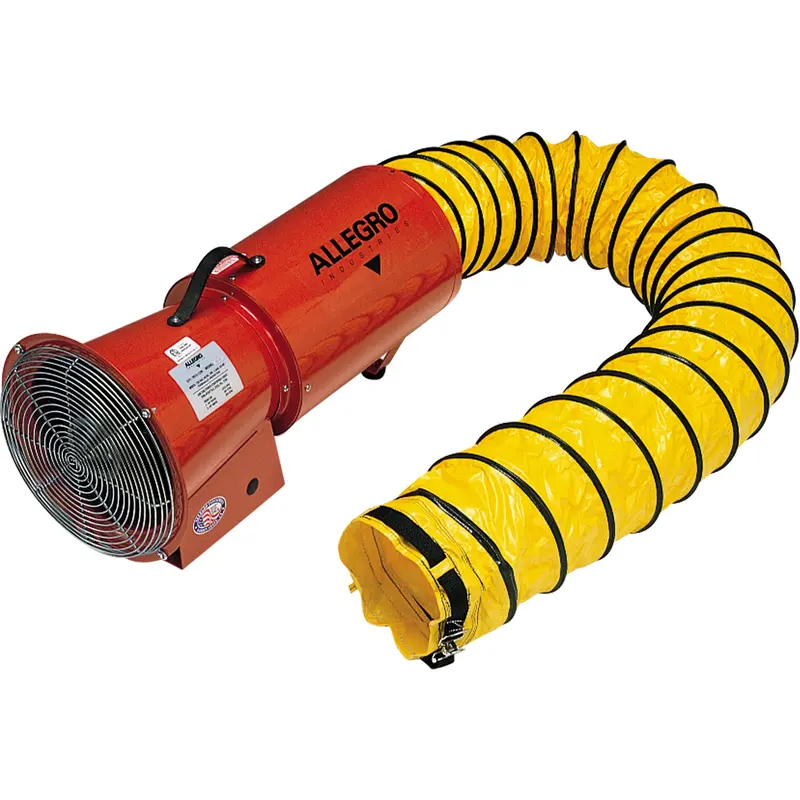 8" Ac Metal Axial Blowers, 1/3 Hp, 1275 Cfm 1