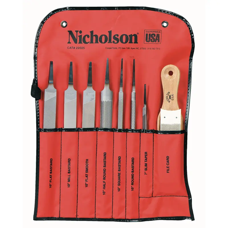 8-Piece Machinist File Set, 8 Pcs 1