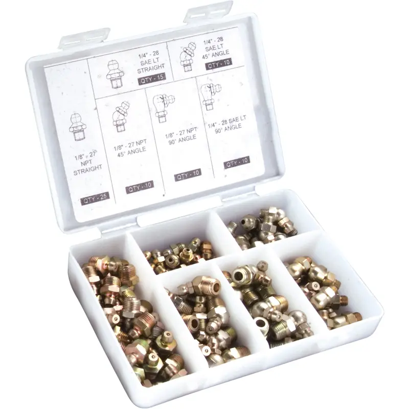 80-Piece Grease Fitting Set 1