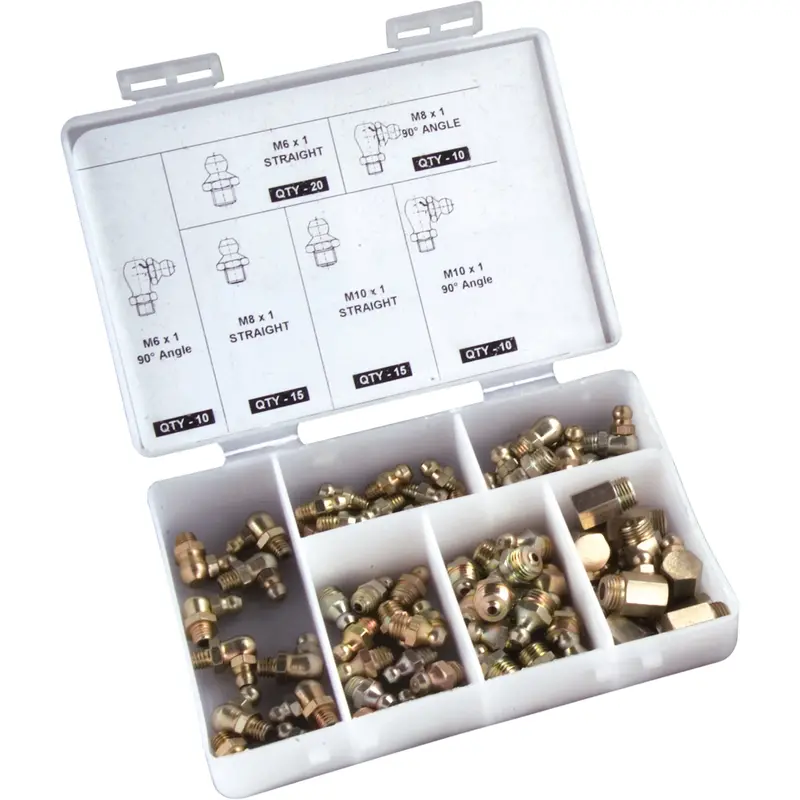 80-Piece Grease Fitting Set 1