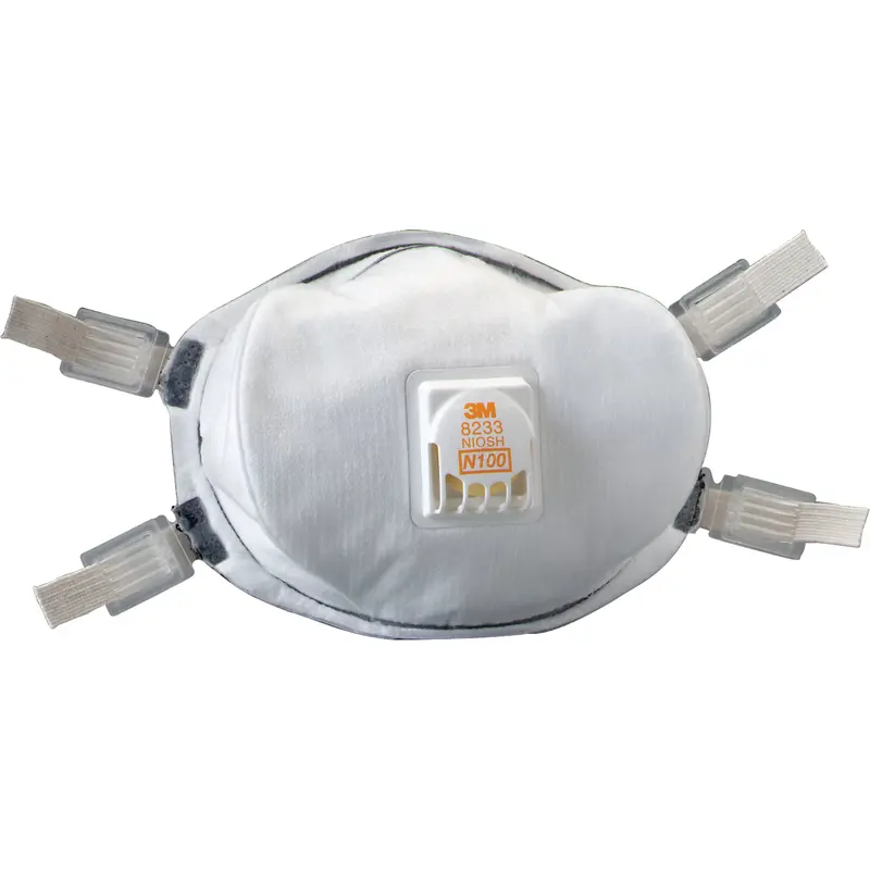 8233 Particulate Respirators, N100, Niosh Certified 1
