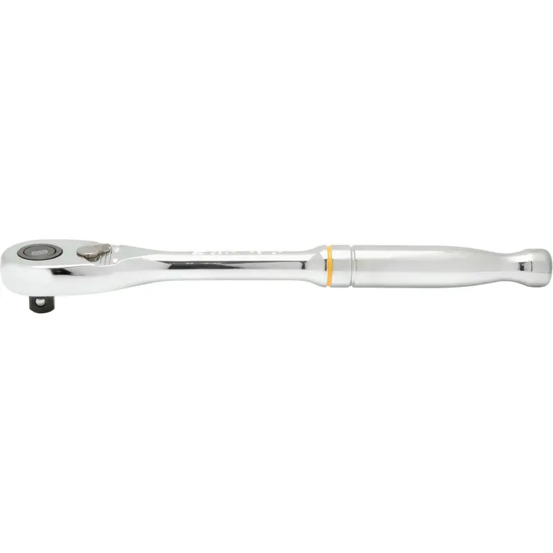 90-Tooth Quick Release Teardrop Ratchet, 3/8" Drive, Ergonomic Handle 1