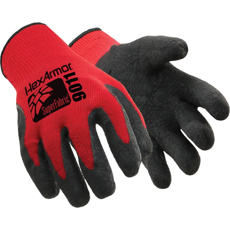 9000 Series™ Cut Resistant Gloves, Size Small/7, Rubber Latex Coated, Superfabric® Shell, Ansi/Isea 105 Level 7 1