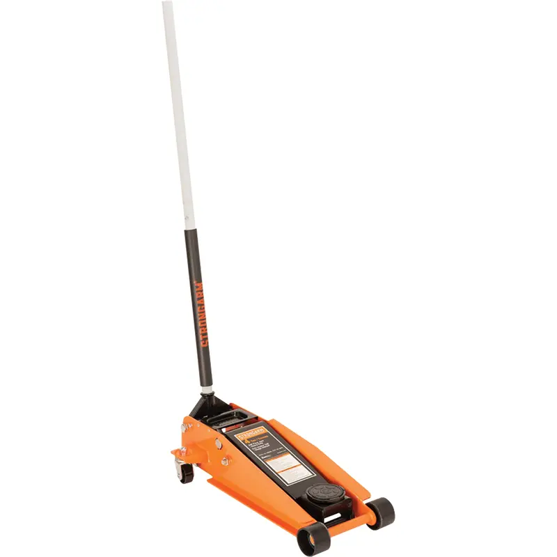964D 2Xp Floor Jack, 4 Ton(S) Capacity, 4-1/3" Lowered, 20-1/2" Raised, Manual Hydraulic 1
