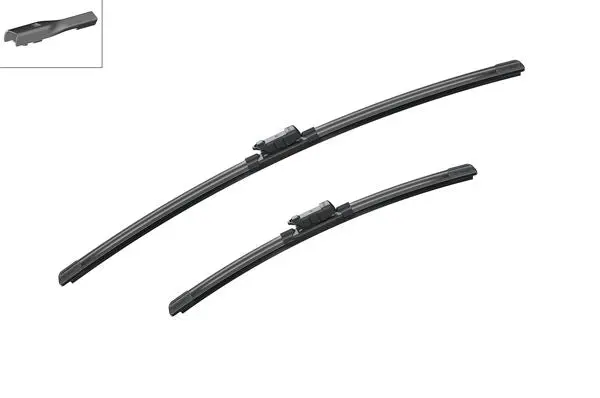 A556s Aerotwin Wiper Blade Set 400/600Mm For Audi Vw Skoda Seat Peugeot Ds 1