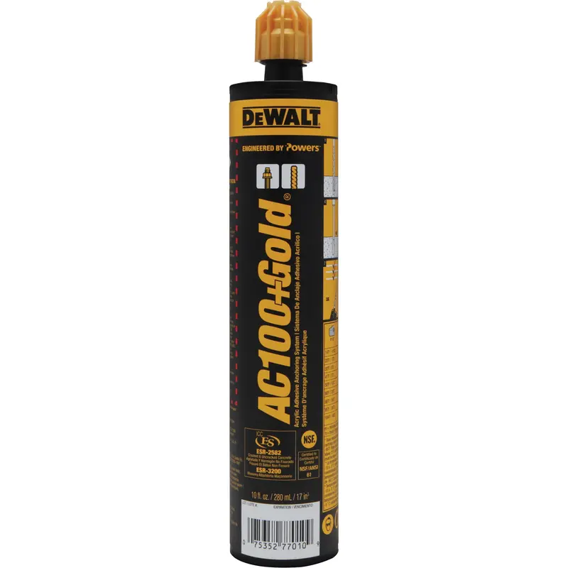 Ac100+ Gold® Adhesive Anchoring System 1