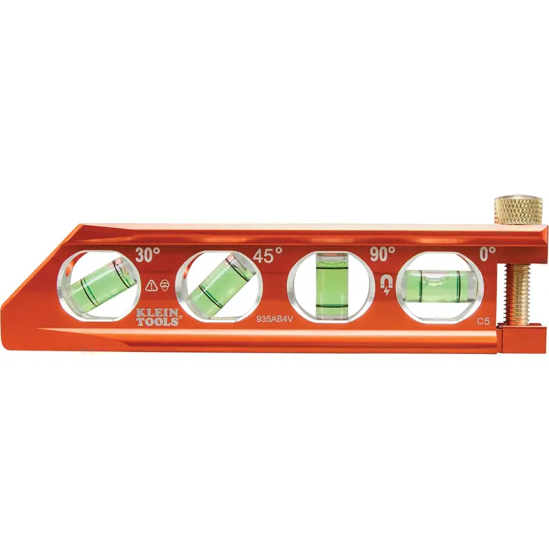 Accu-Bend™ Level, 6.25" L, Aluminum, 1, Non-Magnetic 1