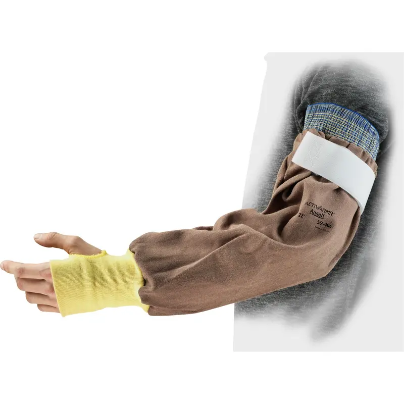 Activarmr® 59-406 Welding Sleeve, 22" L, Brown 1