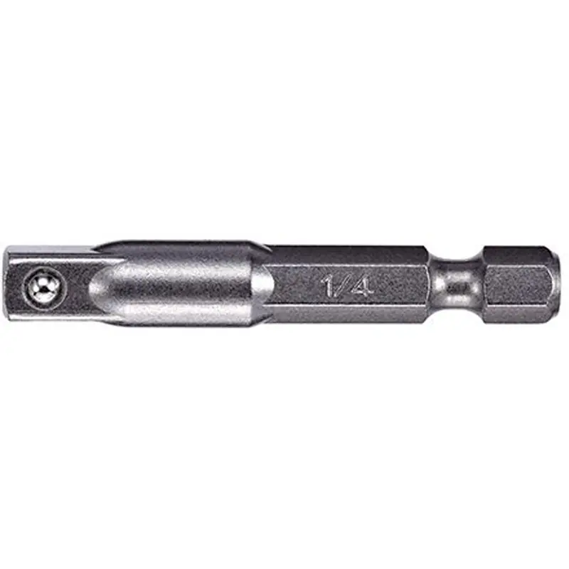 Adapter & Extension, 1/4" Drive Size, 1/4" Male Size, Ball, 3" L 1