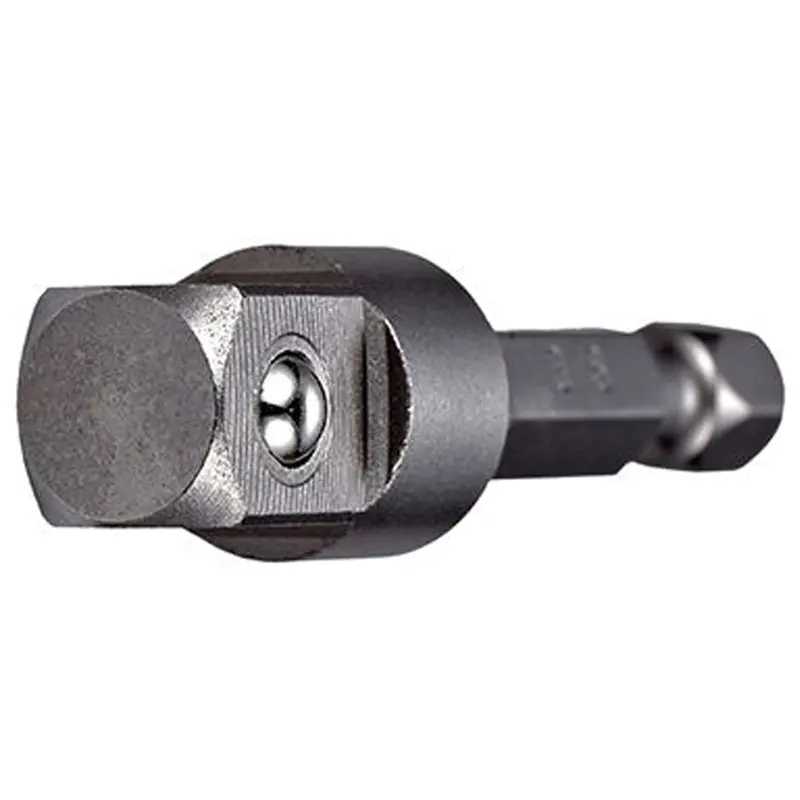 Adapter & Extension, 1/4" Drive Size, 3/8" Male Size, Pin, 4" L 1
