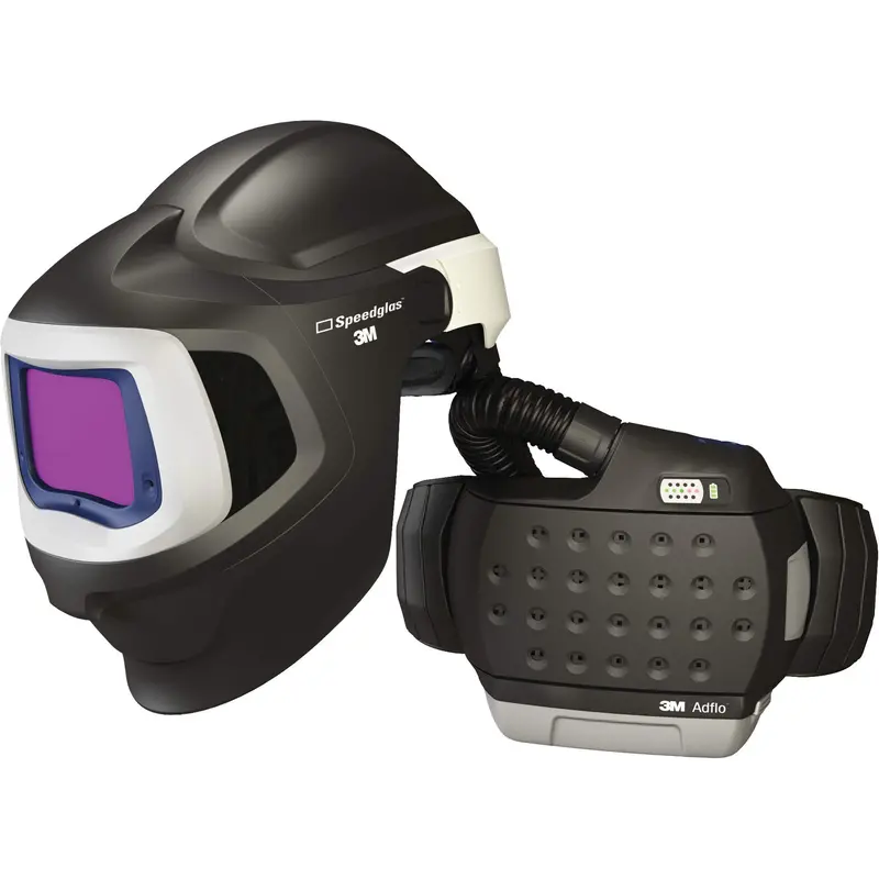 Adflo™ Powered Air Purifying Respirator He System With Speedglas™ 9100 Mp Welding Helmet, Welding Helmet, Lithium-Ion Battery 1