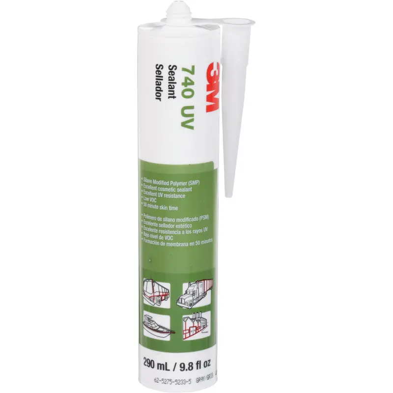 Adhesive Sealant 740 Uv, 290 Ml, Cartridge, Grey 1