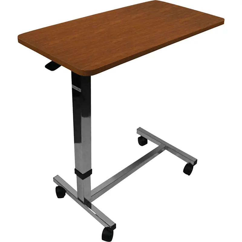 Adjustable Rolling Overbed Table 1