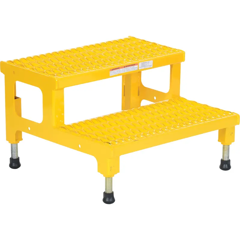 Adjustable Step-Mate Stand, 2 Step(S), 23-13/16" W X 22-7/8" L X 15-1/4" H, 500 Lbs. Capacity 1
