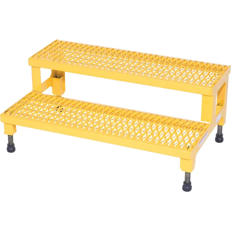 Adjustable Step-Mate Stand, 2 Step(S), 36-3/16" W X 22-7/8" L X 15-1/4" H, 500 Lbs. Capacity 1