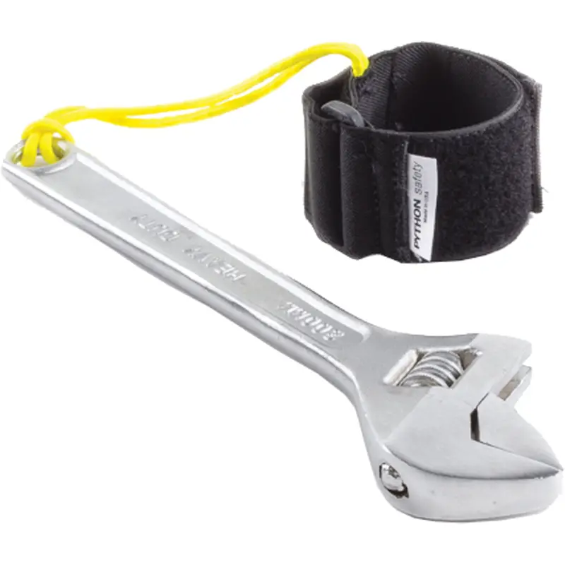 Adjustable Tool Tethering Wristband With Cord 1