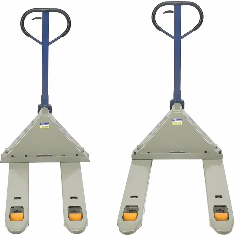 Adjustable Width Pallet Trucks, 48" L X 27" W, 5500 Lbs. Capacity 1
