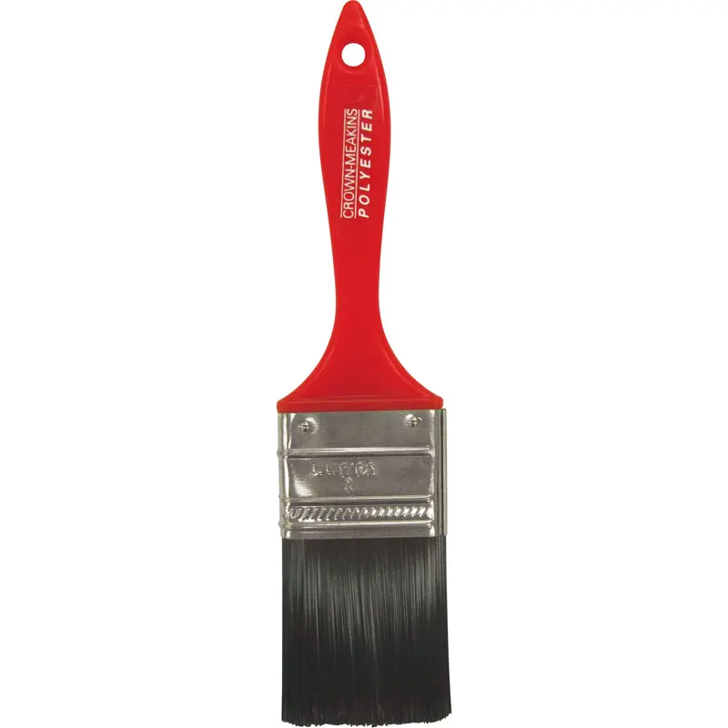 All-Purpose Paint Brush, Polyester, Plastic Handle, 2" Width 1