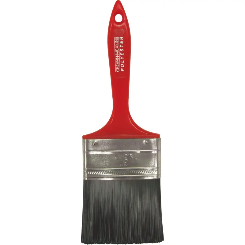 All-Purpose Paint Brush, Polyester, Plastic Handle, 3" Width 1