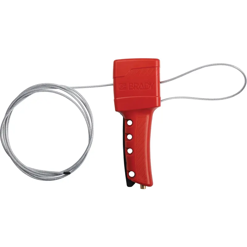 All Purpose Pvc-Coated Cable Lockout, 8' Length 1