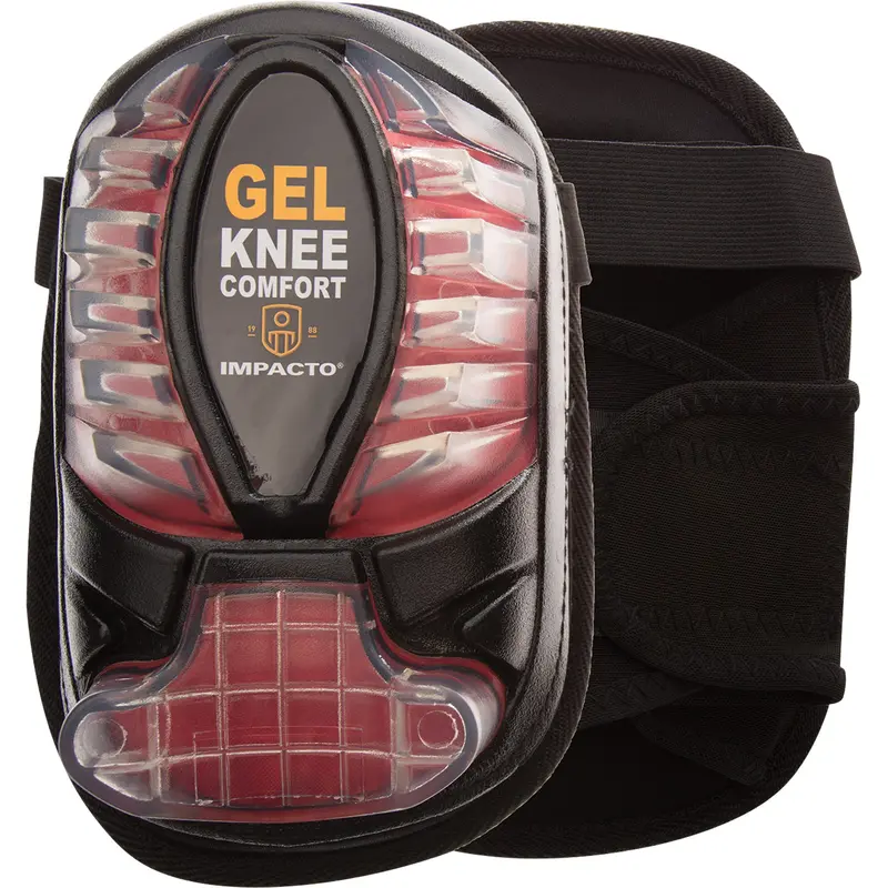 All-Terrain Knee Pads, Hook And Loop Style, Plastic Caps, Gel Pads 1
